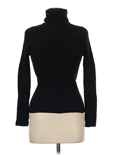 Pre-owned Paul Stuart Cashmere Pullover Sweater In Black