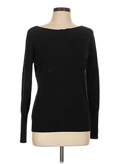 Pre-owned Paul Stuart Cashmere Pullover Sweater In Black