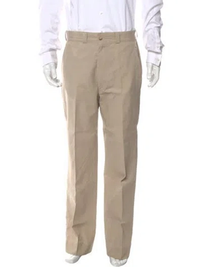 Pre-owned Paul Stuart Chinos In Neutral