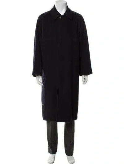 Pre-owned Paul Stuart Coat In Black