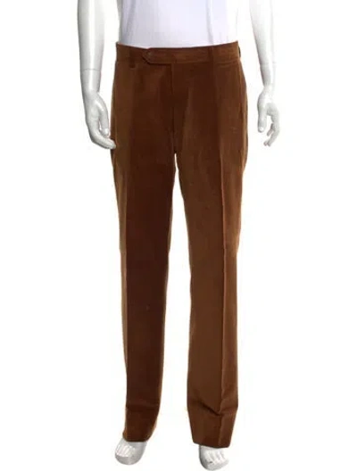 Pre-owned Paul Stuart Corduroy Pants In Brown