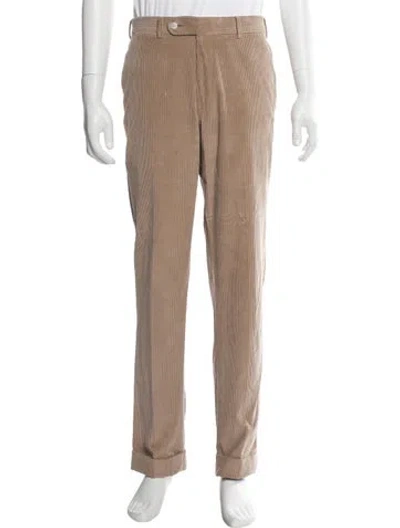 Pre-owned Paul Stuart Corduroy Pants In Neutral