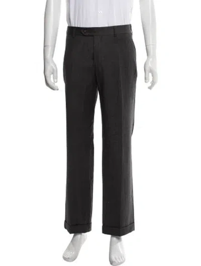 Pre-owned Paul Stuart Dress Pants In Gray