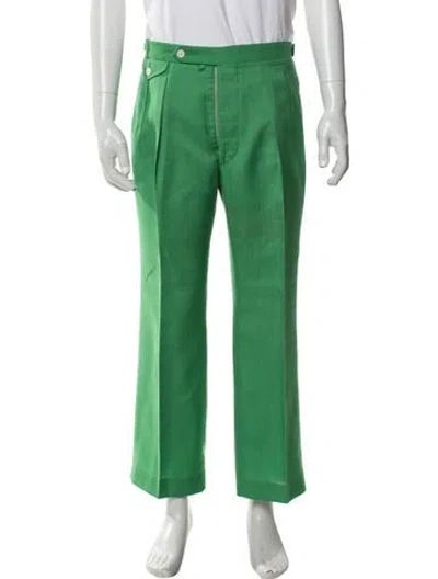 Pre-owned Paul Stuart Dress Pants In Green