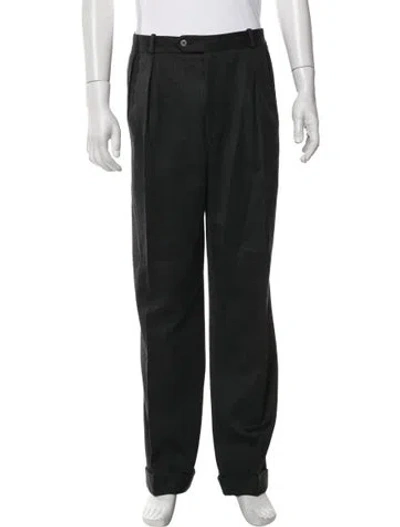 Pre-owned Paul Stuart Dress Pants In Grey