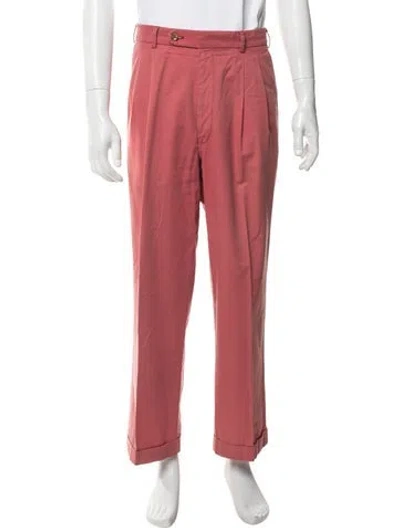 Pre-owned Paul Stuart Dress Pants In Pink