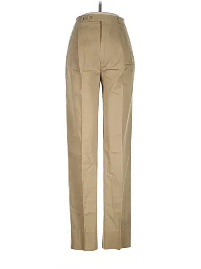 Pre-owned Paul Stuart Khaki Pant In Tan