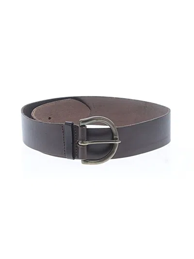 Pre-owned Paul Stuart Leather Belt In Brown