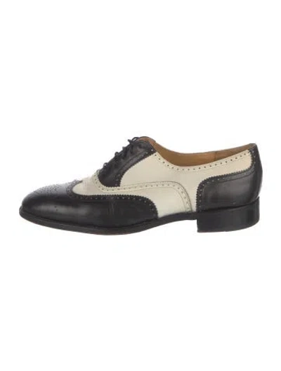 Pre-owned Paul Stuart Leather Brogues In Multicolor