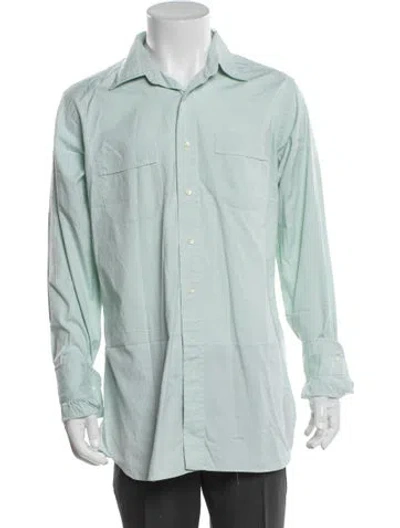 Pre-owned Paul Stuart Long Sleeve Dress Shirt In Multi