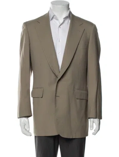 Pre-owned Paul Stuart Men's Blazer In Green