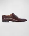 PAUL STUART MEN'S HARK LEATHER OXFORDS