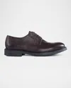 Paul Stuart Men's Michael Pebbled Leather Derby Shoes In Brown