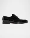 Paul Stuart Men's Solane Patent Derby Shoes In Black