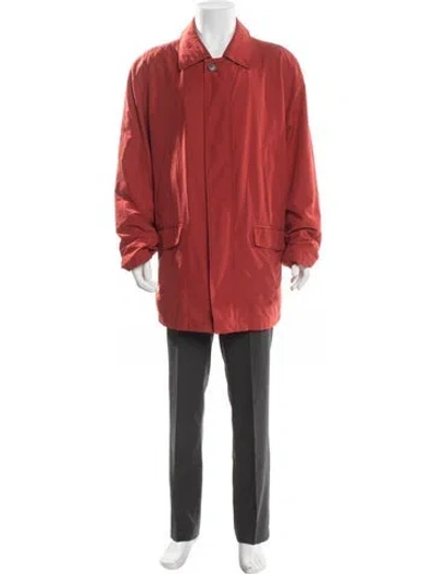 Pre-owned Paul Stuart Overcoat In Multi