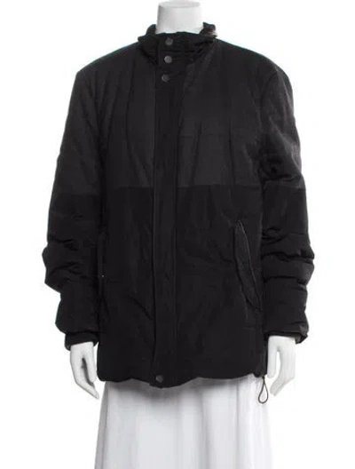 Pre-owned Paul Stuart Parka In Black