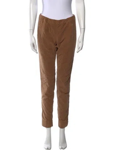 Pre-owned Paul Stuart Skinny Leg Pants In Brown
