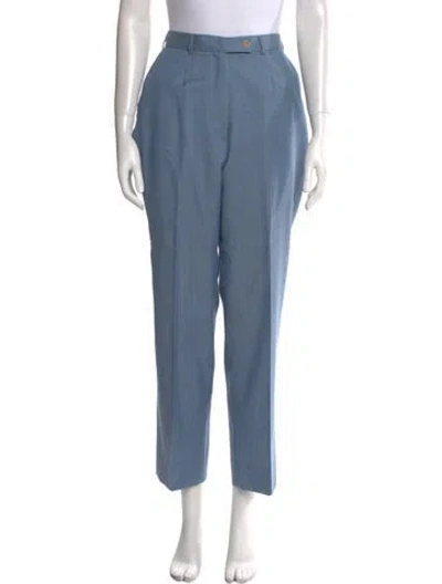 Pre-owned Paul Stuart Straight Leg Pants In Blue