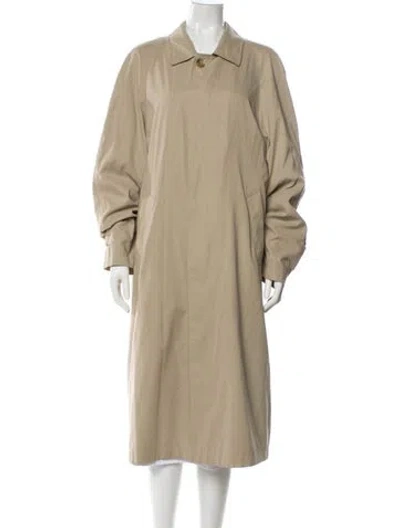 Pre-owned Paul Stuart Trench Coat In Neutrals