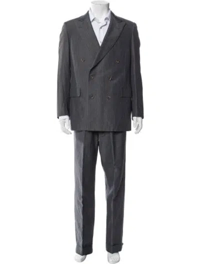 Pre-owned Paul Stuart Two-piece Blazer In Grey