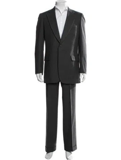 Pre-owned Paul Stuart Two-piece Suit In Grey
