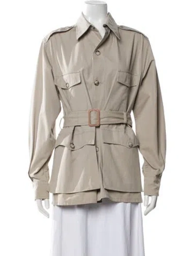 Pre-owned Paul Stuart Utility Jacket In Neutral