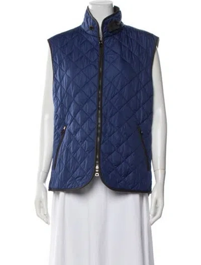Pre-owned Paul Stuart Vest In Blue