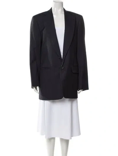 Pre-owned Paul Stuart Wool Blazer In Gray