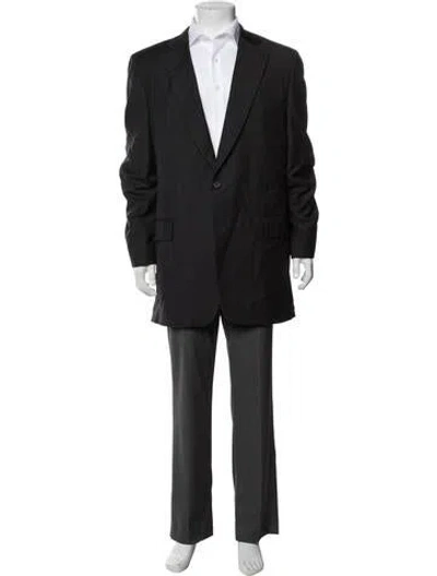 Pre-owned Paul Stuart Wool Blazer In Grey