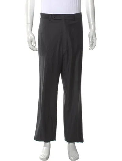 Pre-owned Paul Stuart Wool Dress Pants W/ Tags In Grey