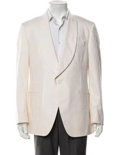 Pre-owned Paul Stuart Wool Jacket W/ Tags In Neutrals