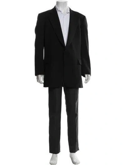 Pre-owned Paul Stuart Wool Two-piece Suit In Black
