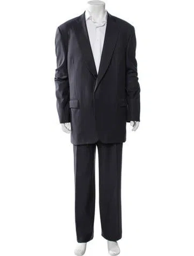 Pre-owned Paul Stuart Wool Two-piece Suit In Gray