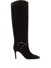 Paul Warmer Arizona Suede Boots In Brown