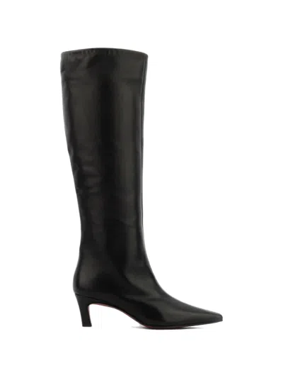 Paul Warmer Kniehohe Fredine Stiefel Mit Spitzer Kappe In Multi