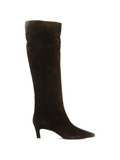 Paul Warmer Kniehohe Fredine Stiefel In Brown