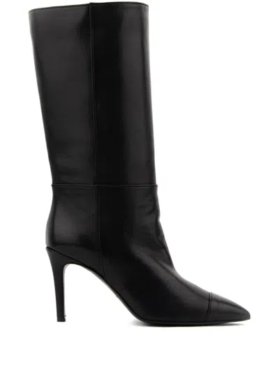 Paul Warmer Juliette Boots In Black