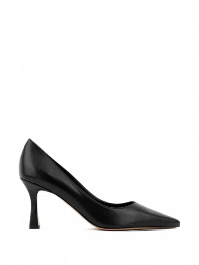 Paul Warmer Kate Pointed-toe Leather Pumps In Black