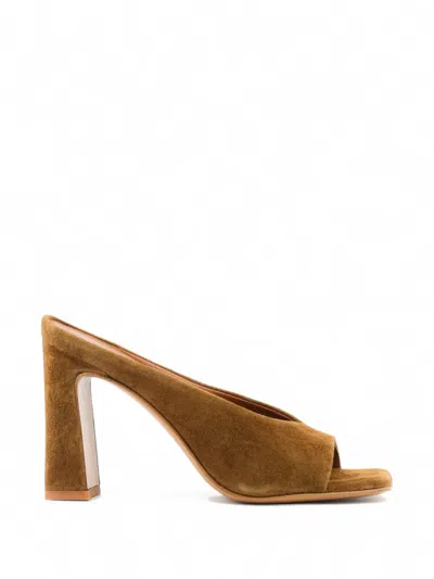 Paul Warmer Livia Sandalen Aus Wildleder In Animal Print