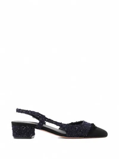 Paul Warmer Loulou Slingback-pumps In Black