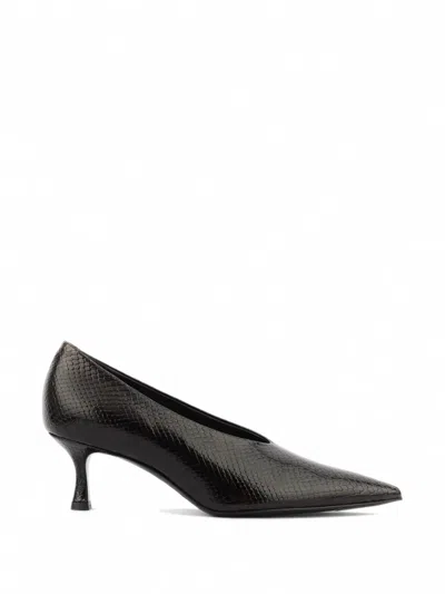 Paul Warmer Voltaire Pumps Mit Schlangeneffekt In Black