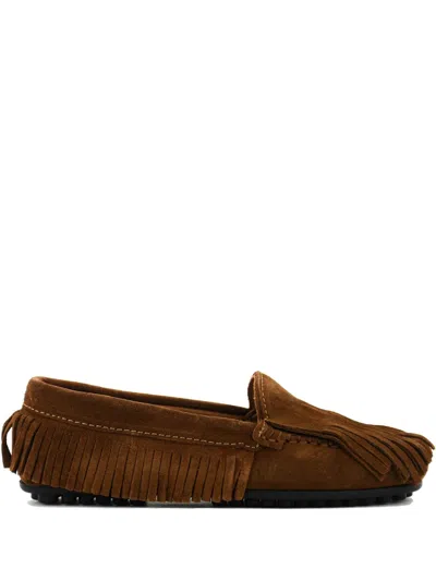 Paul Warmer X Toral Leather Loafers In Brown