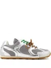 Paul Warmer X Toral Leather Sneakers In Grey