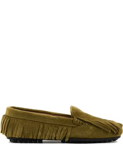 Paul Warmer X Toral Suede Loafers In Grün