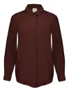 Paula Button-up Shirt In Brown