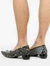 Paula Canovas Del Vas 30mm Diablo Snakeskin-print Pumps