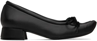 Paula Canovas Del Vas Black Diablo Ballerina Flats