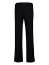 Paula Cashmere Straight-leg Trousers In Black