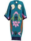 Paula Cinnabar Linen Dress In Green