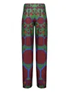 Paula Geometric-print Trousers In Multi